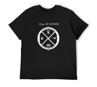Clan of Xymox Logo Shirt Darkwave Gothic Rock Sythpop Men's T Shirt Black XL