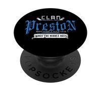 Clan Preston Malizia e Caos dal Medioevo PopSockets PopGrip Adesivo