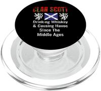 Clan Scott Tartan Cognome scozzese Scotland Pride PopSockets PopGrip per MagSafe