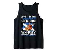 Clan Strong Whiskey Stronger Bottiglia Scottish Pride Canotta