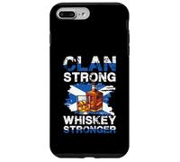 Clan Strong Whiskey Stronger Bottiglia Scottish Pride Custodia per iPhone 7 Plus/8 Plus