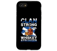 Clan Strong Whiskey Stronger Bottiglia Scottish Pride Custodia per iPhone SE (2020) / 7/8