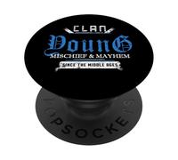 Clan Young - Malizia e Caos dal Medioevo PopSockets PopGrip Adesivo