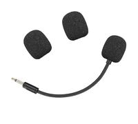 CLANMOU Microfono di ricambio per cuffie da gioco wireless Razer Kaira Pro, omnidirezionale da 3,5 mm, microfono a braccio staccabile con schiuma funziona su Xbox One, Xbox Series X & S, PS5, PS4, PC
