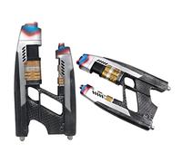 Claofoc Star Lord Blaster Resina 1:1 Replica Guardians of The Galaxy Accessori Costume Halloween Cosplay per Peter Quill Props (2 confezioni)