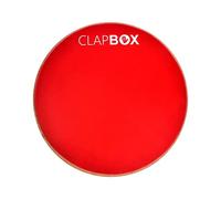Clapbox CB-PPD - Blocco per esercizi di batteria, 20,3 cm, colore: rosso