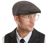 CLAPE Berretti Baschi Scozzesi Coppola Uomo Cotone Berretto Piatto Vintage Berretto Irlandese Classico Gatsby Newsboy Hat Baker Boy Hat