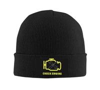 Clape Berretto Check Engine Light Mechanic Auto Repair Knit Hat Correre