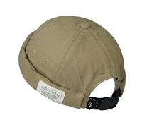 CLAPE Berretto Docker da Uomo in Cotone Senza Visiera - Cappellino da Portuale Commando Lavoro - Rolled Brimless Hat Cap