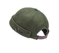 Clape Cappellino Senza Visiera Uomo Donna Cappello Portuale Berretto Commando Lavoro Cotone Docker cap Brimless Hat