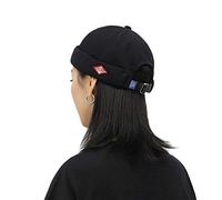 CLAPE Cotone Cappellino da Portuale Uomo Retro Docker-cap Berretto Docker da Motociclista Cappello Senza Visiera Rolled Cuff Brimless Hat cap