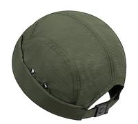 CLAPE Nylon Docker cap Cappello Senza Visiera Regolabile Beanie Brimless Hat Berretto da Portuale in Maglia Uomo Zuccotto da Uomo Green DBH01