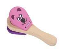 Clapper Di Castagno Di Legno - Clapper Musica con Modello Animale, | Palmare Castagno Giocattolo Strumento Musicale Percussione, Design Leggero E Durevole, Educazione Tempr