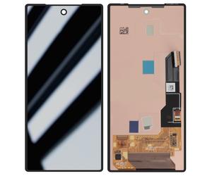 Clappio, Blocco completo per Google Pixel 7a, schermo LCD e vetro touch, Nero