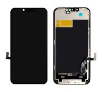 Clappio, Blocco Schermo per iPhone 13 Mini Display vetro touch, Nero