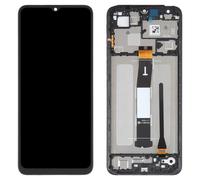 Clappio, Blocco Schermo per Xiaomi Redmi 12C LCD + vetro touch e frame, Nero