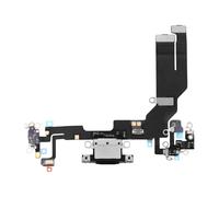 Clappio, Connettore di Ricarica USB-C per iPhone 16e con Microfono e Cavo, Nero