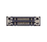 Clappio, Connettore FPC per iPhone 16 / 16 Pro Max Scanner Radar 16 Pin, Nero