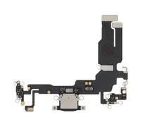 Clappio, Connettore ricarica per iPhone 15, porta USB-C + microfono, Nero