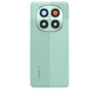 Clappio, Coperchio Batteria per Redmi Note 14 Pro 5G Compatibile, Verde pallido