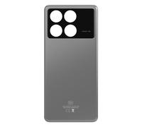 Clappio, Copribatteria di ricambio per Xiaomi Poco X6 Pro compatibile, Grigio