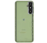 Clappio, Copribatteria per Galaxy A14 5G con Lente e Adesivo, Verde