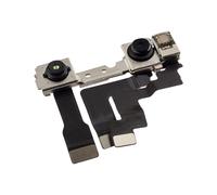 Clappio, Fotocamera Frontale iPhone 12 Mini Compatibile + Connettori, Nero