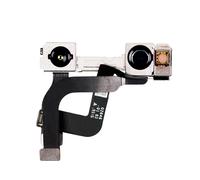 Clappio, Fotocamera frontale per iPhone 12 e 12 Pro sensore selfie, Nero