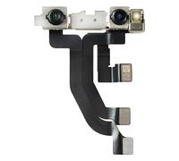 Clappio, Fotocamera frontale per iPhone X sensore selfie, Nero