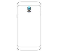 Clappio Fotocamera posteriore di ricambio per Samsung Galaxy J3 2017 con fascia di collegamento