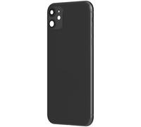 Clappio, Frame per iPhone 11 con vetro posteriore di ricambio, Nero