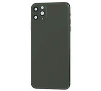 Clappio, Frame per iPhone 11 Pro con vetro posteriore di ricambio, Verde kaki
