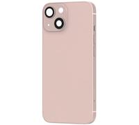 Clappio, Frame per iPhone 13 Mini con vetro posteriore di ricambio, Rosa chiaro