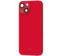 Clappio, Frame per iPhone 13 Mini con vetro posteriore di ricambio, Rosso