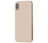 Clappio, Frame per iPhone XS con vetro posteriore di ricambio, Rosa chiaro