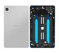 Clappio, Frame per Samsung Galaxy Tab A9 con copribatteria di ricambio, Argento