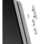 Clappio, Kit Pulsanti Laterali per iPhone 16e Power Volume Azione, Bianco