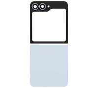 Clappio, Kit Vetro Posteriore Superiore e Inferiore per Galaxy Z Flip 6, Blu