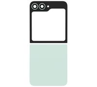 Clappio, Kit Vetro Posteriore Superiore e Inferiore per Galaxy Z Flip 6, Verde