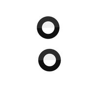 Clappio Lente fotocamera posteriore per iPhone 15, Nero