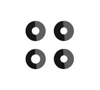 Clappio, Lente fotocamera posteriore per Xiaomi 14T e Xiaomi 14T Pro, Nero