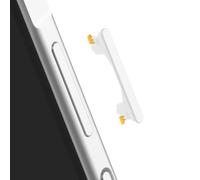 Clappio, Pulsante volume di ricambio compatibile per Galaxy A26, Bianco