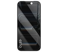 Clappio, Schermo Completo Hard OLED di Ricambio per iPhone 17 Pro, Nero