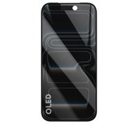 Clappio, Schermo Completo Hard OLED di Ricambio per iPhone 17 Pro, Nero