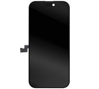 Clappio, Schermo completo LCD LTPS + vetro tattile per iPhone 16 Pro, Nero