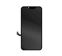 Clappio, Schermo di Ricambio LCD per iPhone 16e Soft OLED con Telaio, Nero