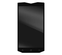 Clappio, Schermo LCD e vetro touchscreen per Blackview BV8000 Pro, Nero