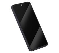 Clappio, Schermo LCD TFT completo di ricambio per Galaxy A35 con telaio, Nero