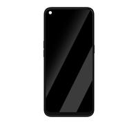 Clappio, Schermo LCD + vetro touchscreen per Oppo A53s con frame, Nero