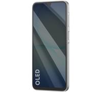 Clappio, Schermo OLED Completo di Ricambio per Galaxy A17 4G con Telaio, Grigio